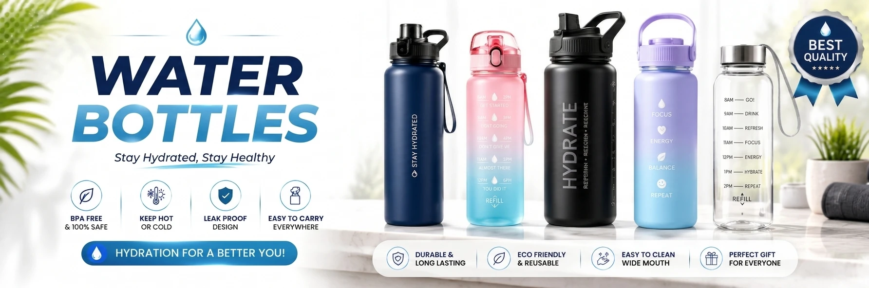 Water Bottles