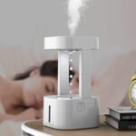 Creative Anti-gravity Water Drop Humidifier Air Conditioning Mist Spray Household Quiet Bedroom Office With 580ML Water Tank - Image 10