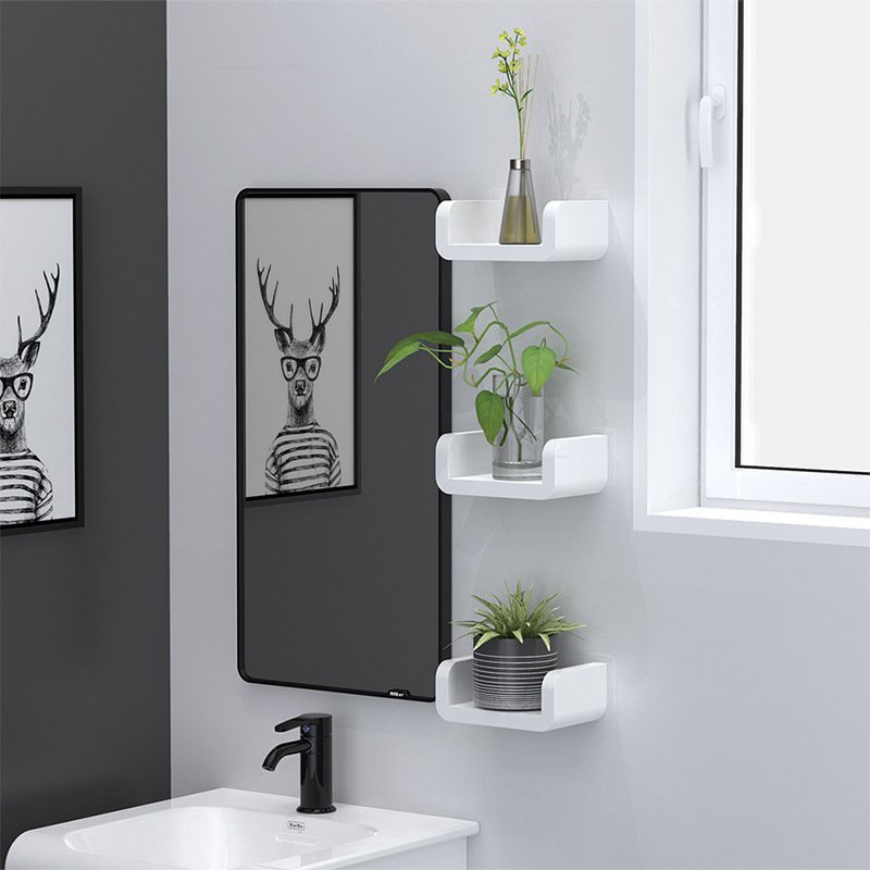 1619495277060.jpg Bathroom Shelves, Toilet Wall Hangers, Toilet Shelves, Storage Shelves, Shower Waterproof Shelves, Organizers - Image 1