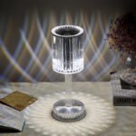 New Crystal Table Lamp Hotel Decoration Diamond Romantic Warm Led For Home Decor Romantic Gift Night Light - Image 9