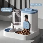 4 Colors Gravity Pet Feeder Water Dispenser Cute Cat Shaped Automatic Food Water Bowl Large Capacity Detachable Stable Anti Slip Base Feeding Supplies For Cats Puppies Small Animals Home Indoor Use - Image 5