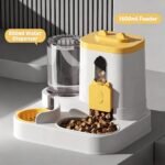 4 Colors Gravity Pet Feeder Water Dispenser Cute Cat Shaped Automatic Food Water Bowl Large Capacity Detachable Stable Anti Slip Base Feeding Supplies For Cats Puppies Small Animals Home Indoor Use - Image 10