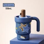316 Stainless Steel Direct-Drink Portable Water Bottle - Image 2