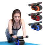 Double Wheel Abdominal Exerciser Women Men Automatic Rebound Ab Wheel Roller Waist Trainer Gym Sports Home Exercise Devices - Image 8
