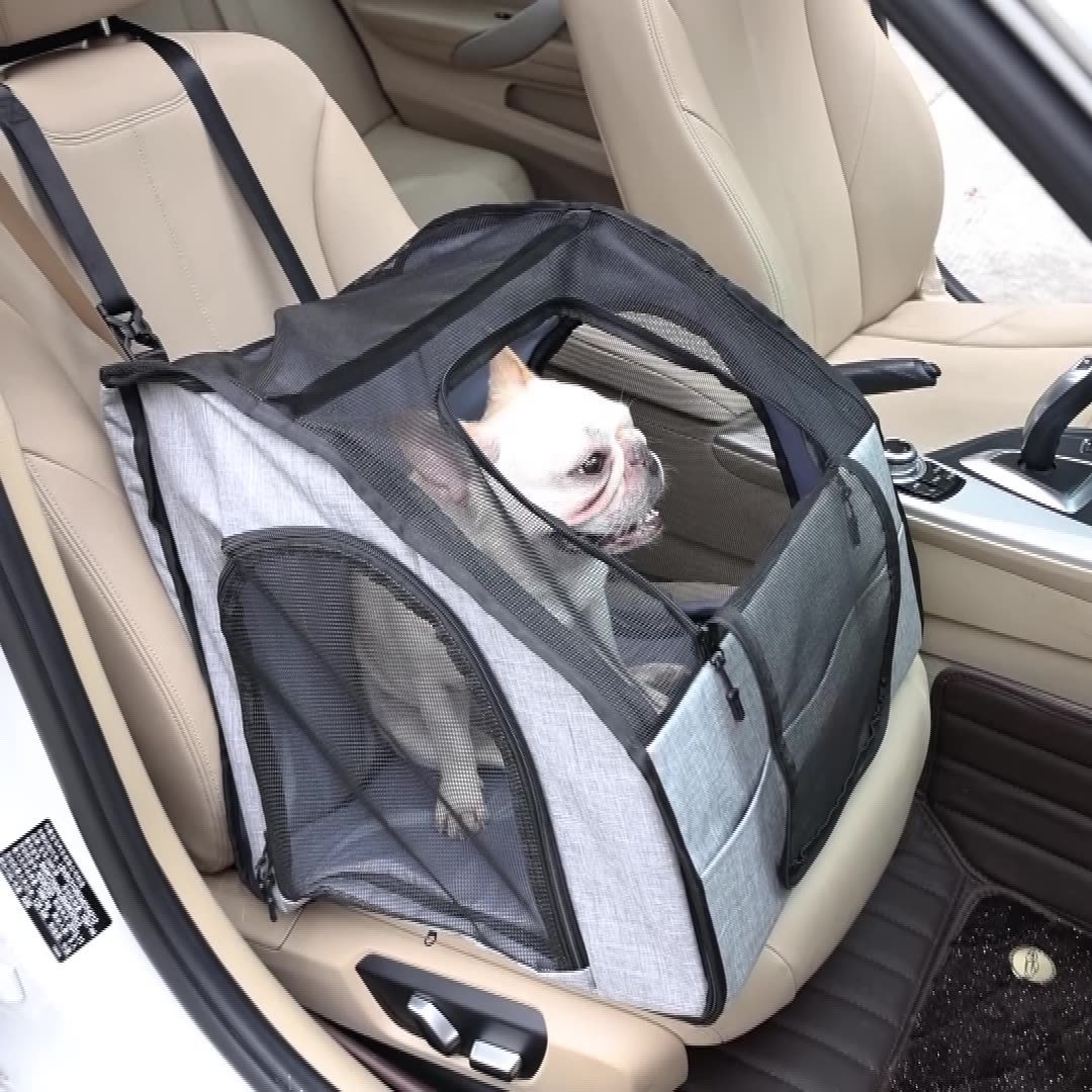 a8d3cbfa-3240-4c93-ad87-c635528719ea.jpg Pet Car Supplies Dog Dog Cage Nest Go Out Portable - Image 1