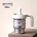 316 Stainless Steel Direct-Drink Portable Water Bottle - Image 7